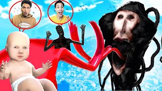 تحدي أكبر ملاهي مائية ضد عفريتة التلفاز مع عبدو ماندو ???????? | Garry's Mod