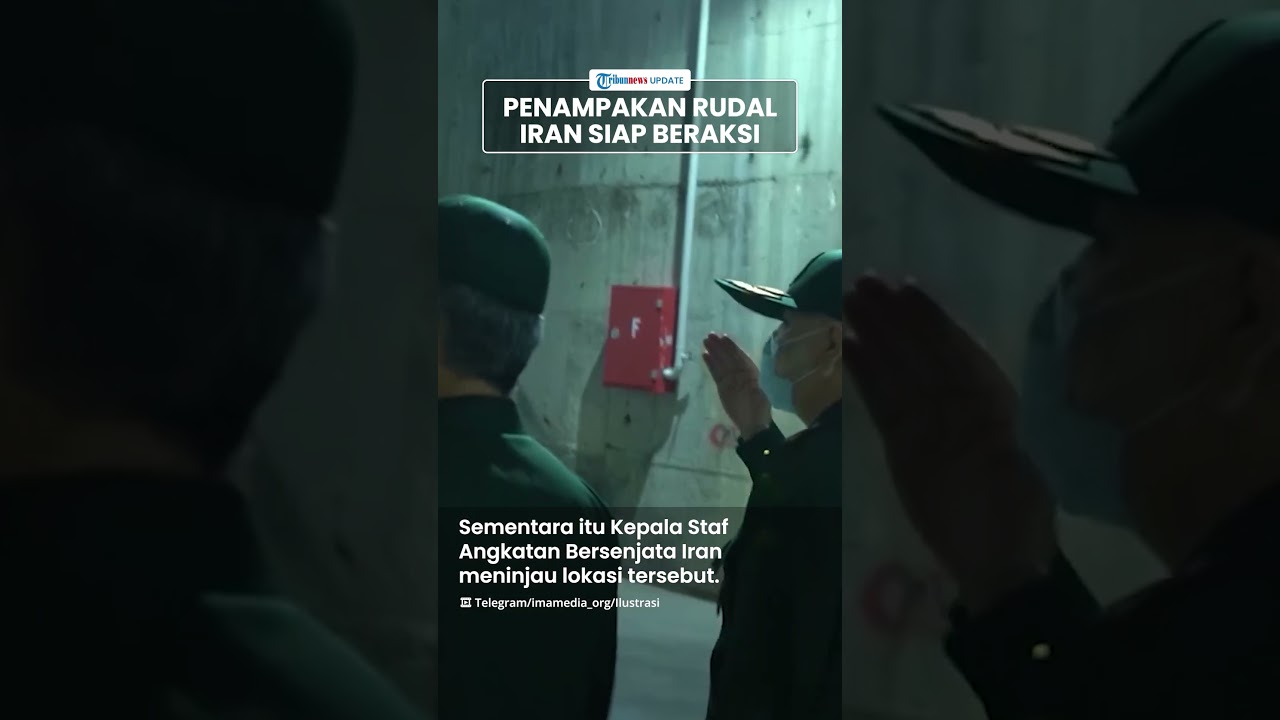 Tampilan Kota Rudal Bawah Tanah Iran Siap Beraksi Gempur Israel-AS ...