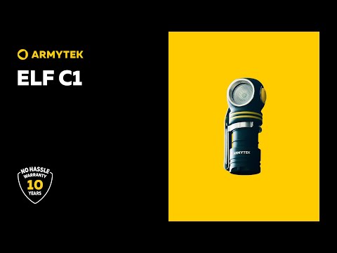 Armytek Elf C1 — compact 5 in 1 multi flashlight with Micro USB charger