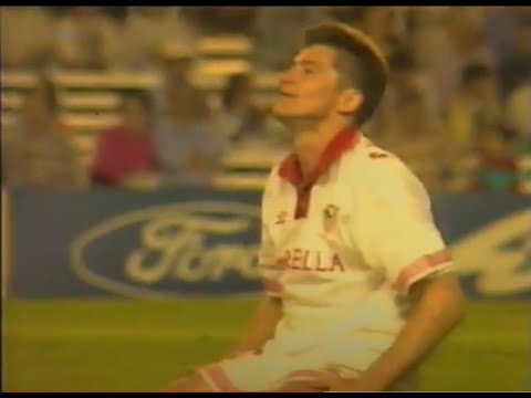 Reportaje Partido de Liga Sevilla.FC - Real Madrid Temporada 1995-96 Davor Suker Sevilla.FC
