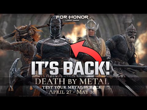 Test Your Metal IS BACK! with NEW armors | For Honor