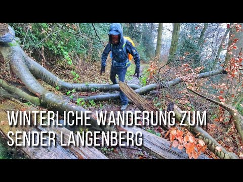 Winterliche Wanderung zum Sender Langenberg und Gewinnübergabe | Natur in NRW | 2022 | Jörg Müller