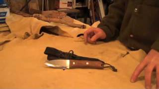 preview picture of video 'Bushcraft Knife'