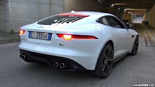 Jaguar F-Type V8 R LOUD Revs and Tunnel Acceleration!