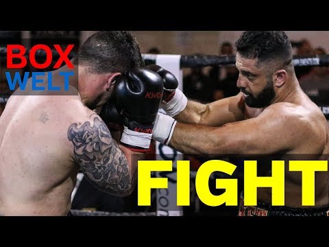 Kambis Rahmani vs Mirko Crnovic - 6 rounds cruiserweight - 28.04.2018 - Stadthalle Cloppenburg