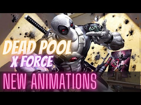 MCOC Buffed DEADPOOL X FORCE | New Animations Looks Dope AF | #buffeddeadpoolxforce #mcoc