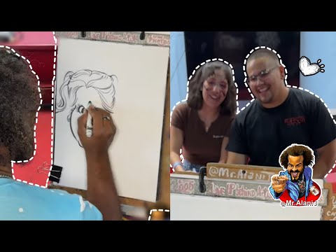 Different factions, same sense of humor - Speed caricature by Alani J