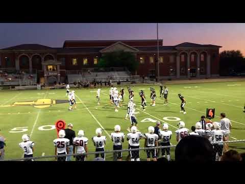 Daxon Heggie Football JVB ALA vs Gilbert Christian 2017-09-19