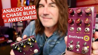 Video thumbnail for BROTHERS AM OVERDRIVE - ANALOG MAN AND CHASE BLISS TEAM UP! by Pete Thorn