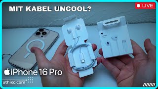 Apple Earpods USB C unpacking, review & TEST auf DEUTSCH uncool? Echte Köpfhörer mit Kabel für 16€!