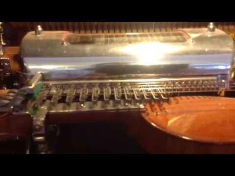 Phantom of the Opera played by 100 year old robot violin
