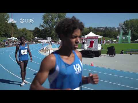 SM U16/U18 2020 - 100m Vorlauf U18 Männer 2. Serie