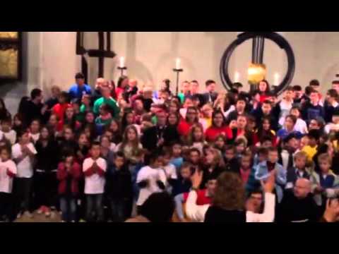 "Laudato si" sa djecom na Internacionalnoj krunici 2014 HKM Berlin