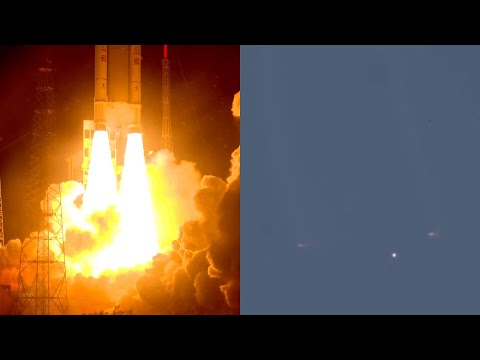 Ariane 5 ECA launches EUTELSAT KONNECT and GSAT-30 satellites