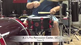 Video thumbnail for ddrum Hybrid Series 6x13 Snare Drum Black Satin Finish Built in Trigger by A.J. Altieri