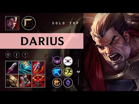 Darius Top vs Camille - KR Master Patch 25.22