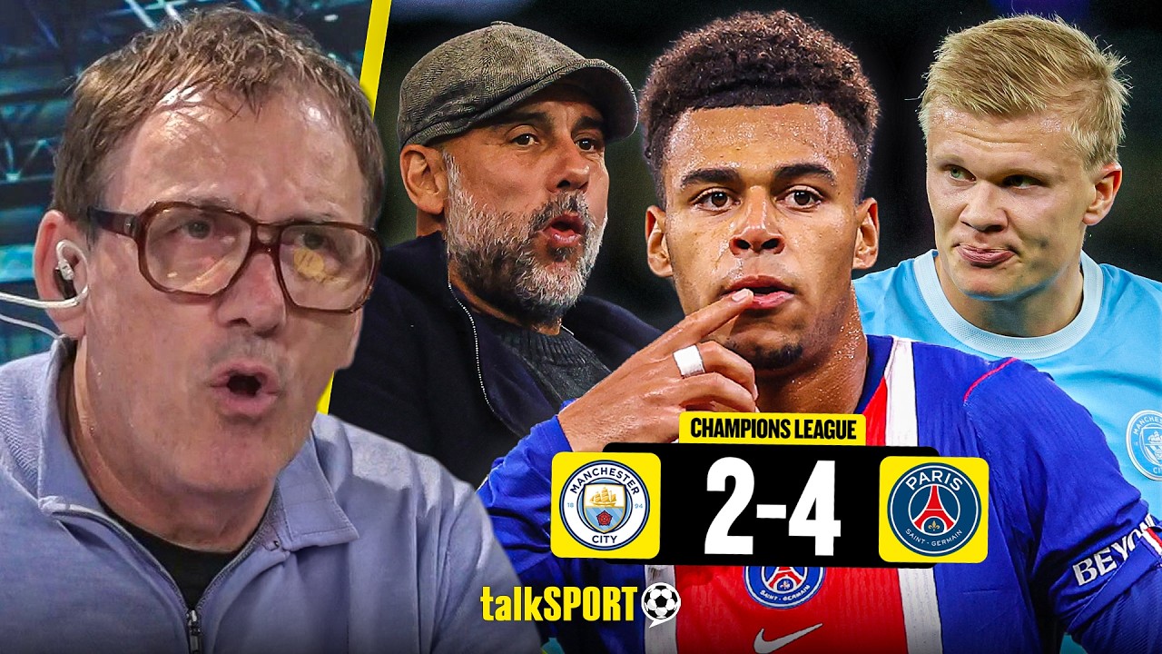 "MY EYES WERE POPPING OUT!" talkSPORT REACT to 'UNBELIEVABLE' PSG display against Man City!
