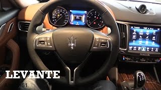 2017 Maserati Levante - interior Review