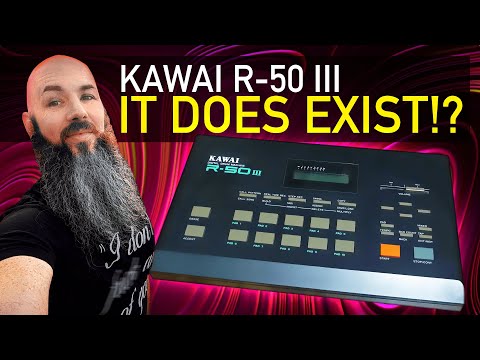 Kawai R-50 lll 1988 - Black (Rare) image 3