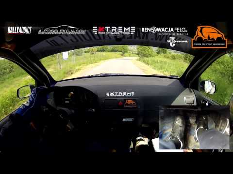 1. Rajd Rzeszowiak 2015 - P. Krysztowiak / K. Machnikowski - onboard SZ1 - Siedliska 1
