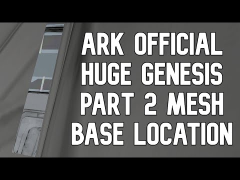 Ark Official How To Mesh Genesis: Part 2 Rat Holes & Base Locations for PvP | ARK: Survival Evolved