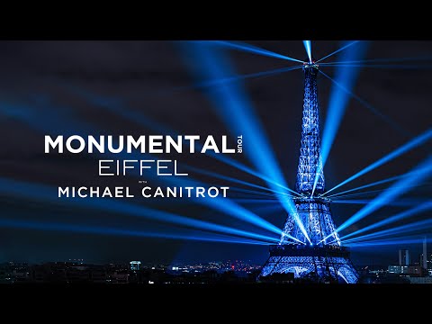 Michael Canitrot at the Eiffel Tower for Monumental Tour