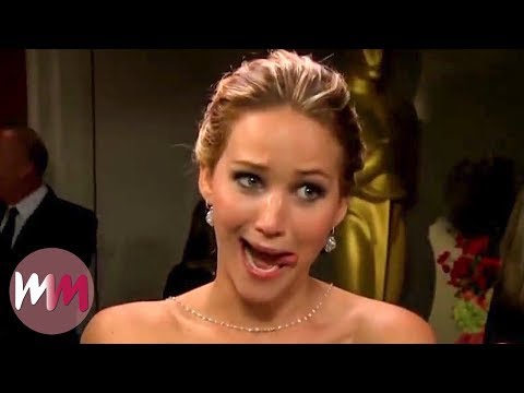Top 10 Funniest Jennifer Lawrence Moments Video