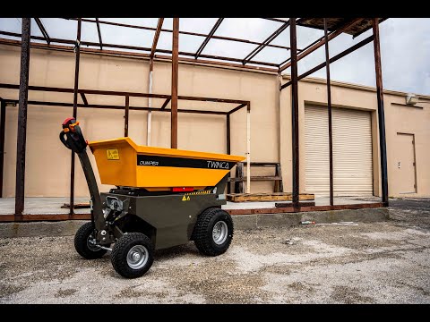 Introducing the Twinca ES500 100% Electric WheelBarrow