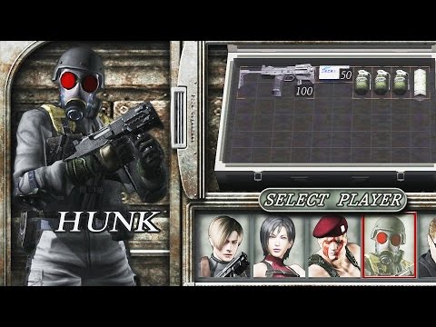 Resident Evil 4 (PS4 1080p 60fps) - The Mercenaries - Hunk (All Stages)