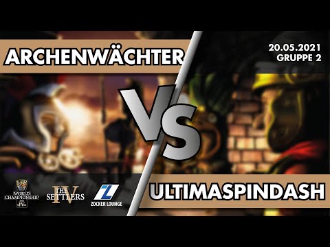 Archenwaechter vs. UltimateSpinDash - THE SETTLERS IV WORLD CHAMPIONSHIP 2021