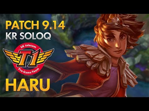 SKT T1 Haru - Taliyah Jungle - KDA 16/1/9