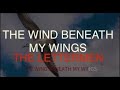 THE WIND BENEATH MY WINGS   THE  LETTERMEN   WITH SING ALONG  LYRICS   Made with Clipchamp