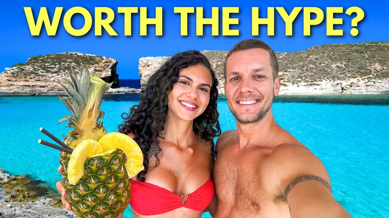 MALTA'S MOST BEAUTIFUL PLACE! 🇲🇹 BLUE LAGOON (COMINO)