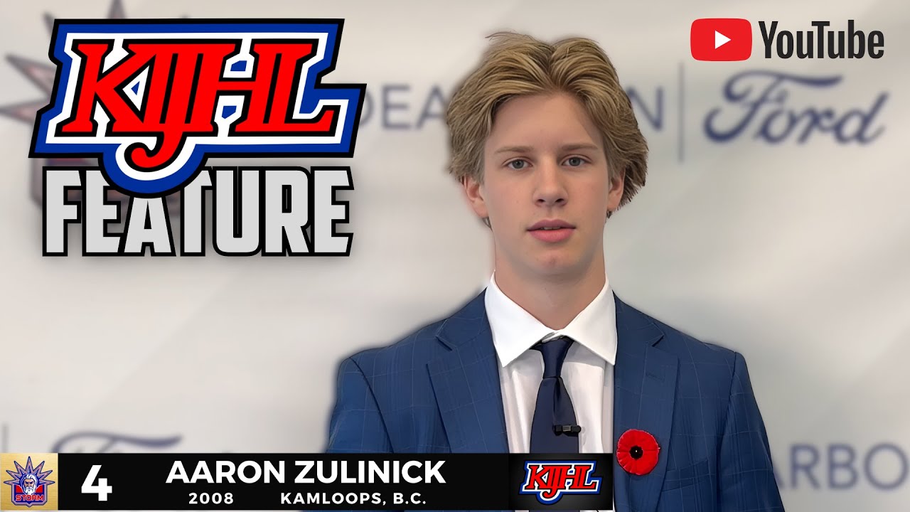 KIJHL Feature: Aaron Zulinick - Kamloops Storm