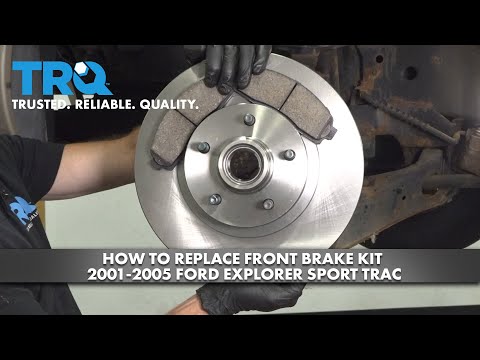 How to Replace Front Brakes 2001-2005 Ford Explorer Sport Trac