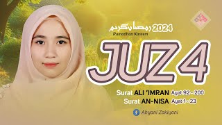 Download lagu Murottal Juz 4 Merdu Menenangkan Hati Ramadhan Kareem 2024 Best Quran Recitation - Ahyani Zakiyani mp3