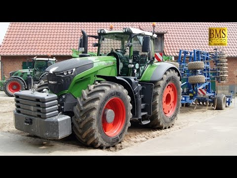NEW Fendt 1050 Vario -Bodenbearbeitung- Tractor of the Year -Köckerling Vector 460 - CabView-Biggest