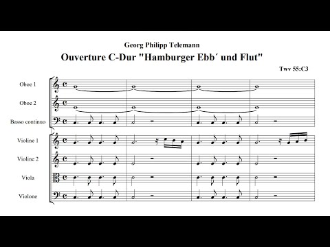 G. Ph. Telemann - Ouverture Suite in C major "Hamburger Ebb und Fluth", TWV 55:C3 (BBO)