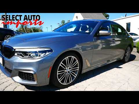#21346, 2019 BMW M550i xDrive, Bluestone Metallic, Select Auto Imports in Alexandria, VA