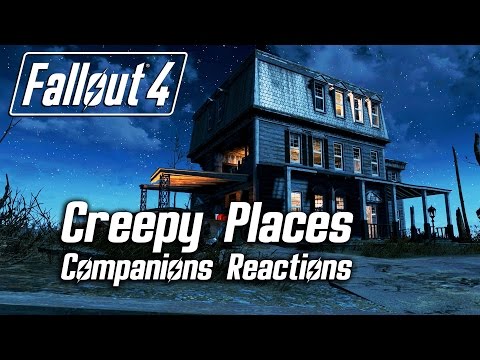 Fallout 4 - Creepy Places - All Companions Comments