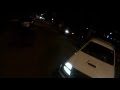 Cyclist Collides Slowly With A Ute