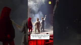 Jonas Brothers Open Burning Up Tour All Over Again in NYC