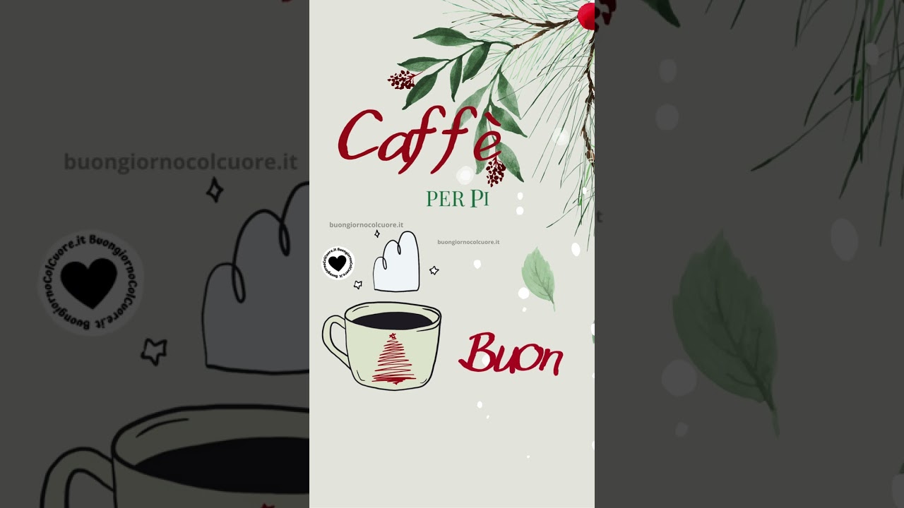 Buongiorno Caffè Immagini Nuove