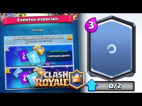 2 NOVAS CARTAS - Novo Desafio - Corrida das Gemas e Ban no Clash Royale - Nery NEWS #298