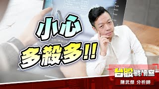 小心多殺多、小心多殺多、小心多殺多#fed#降息#cpi#台積電｜小武哥投資事務所｜陳武傑 (圖)