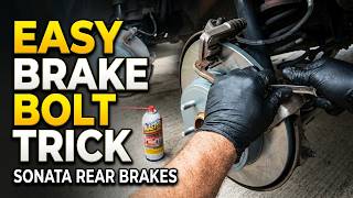 2011–2014 Hyundai Sonata Rear Brake Pads & Rotors Replacement Easy Fix