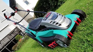 Bosch Rotak 43 LI - elektrischer Rasenmäher mit Akku - Unboxing und Preview