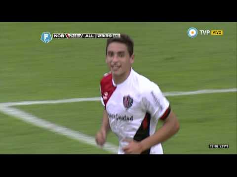 Gol de Ponce. Newells 2 - All Boys 1 | Torneo Final 2014 - Fecha 18