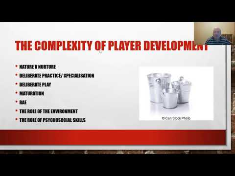 Brian Cuthbert on Player Development - Putting all the parts together