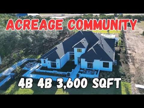 Luxury Acreage in Austin Texas! Would You Live In This $985,000 House?